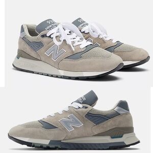 NEW BALANCE 998 Made In Usa Grey size 9, 11 NWT
